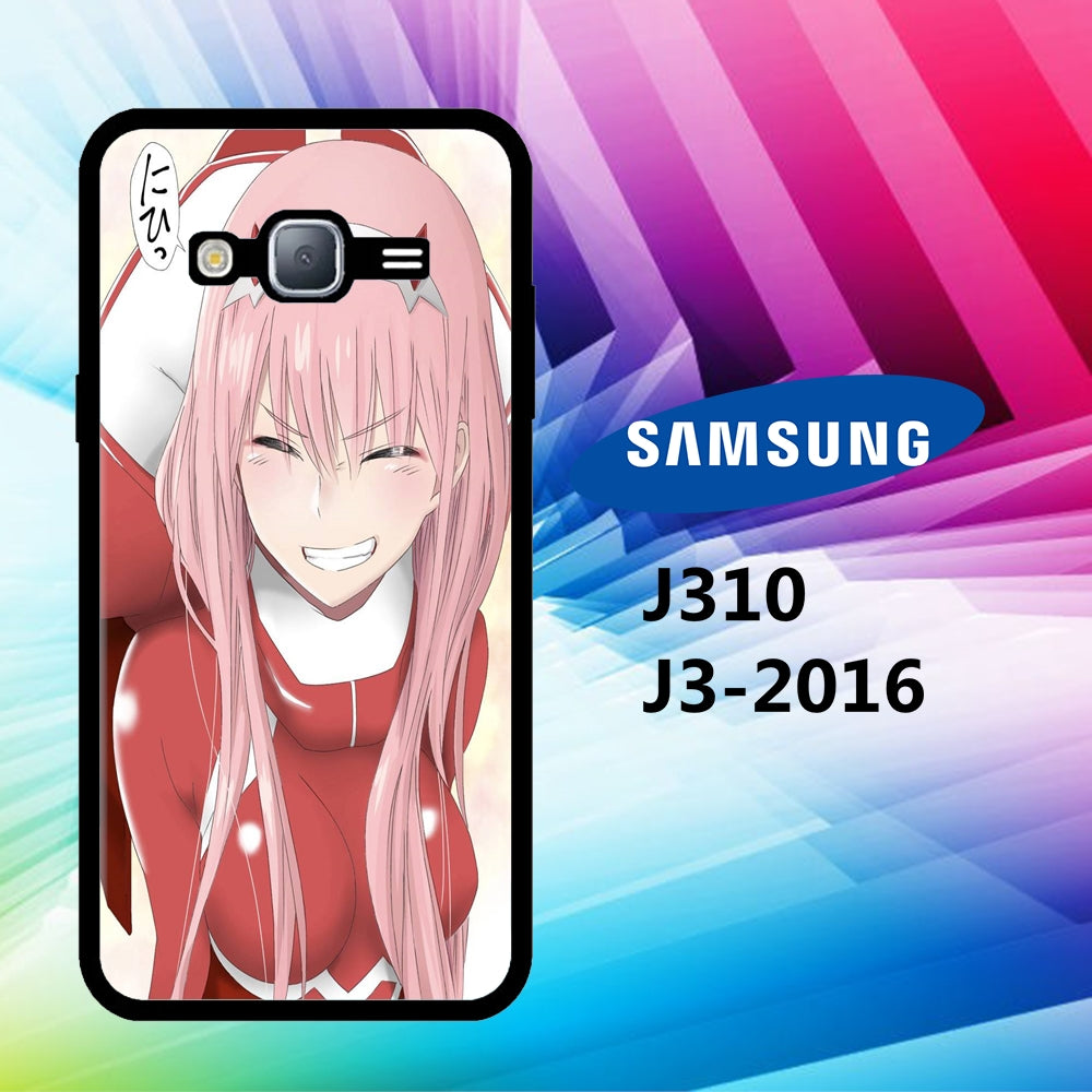 coque samsung J3 2016 J310 Zero Two Wallpaper