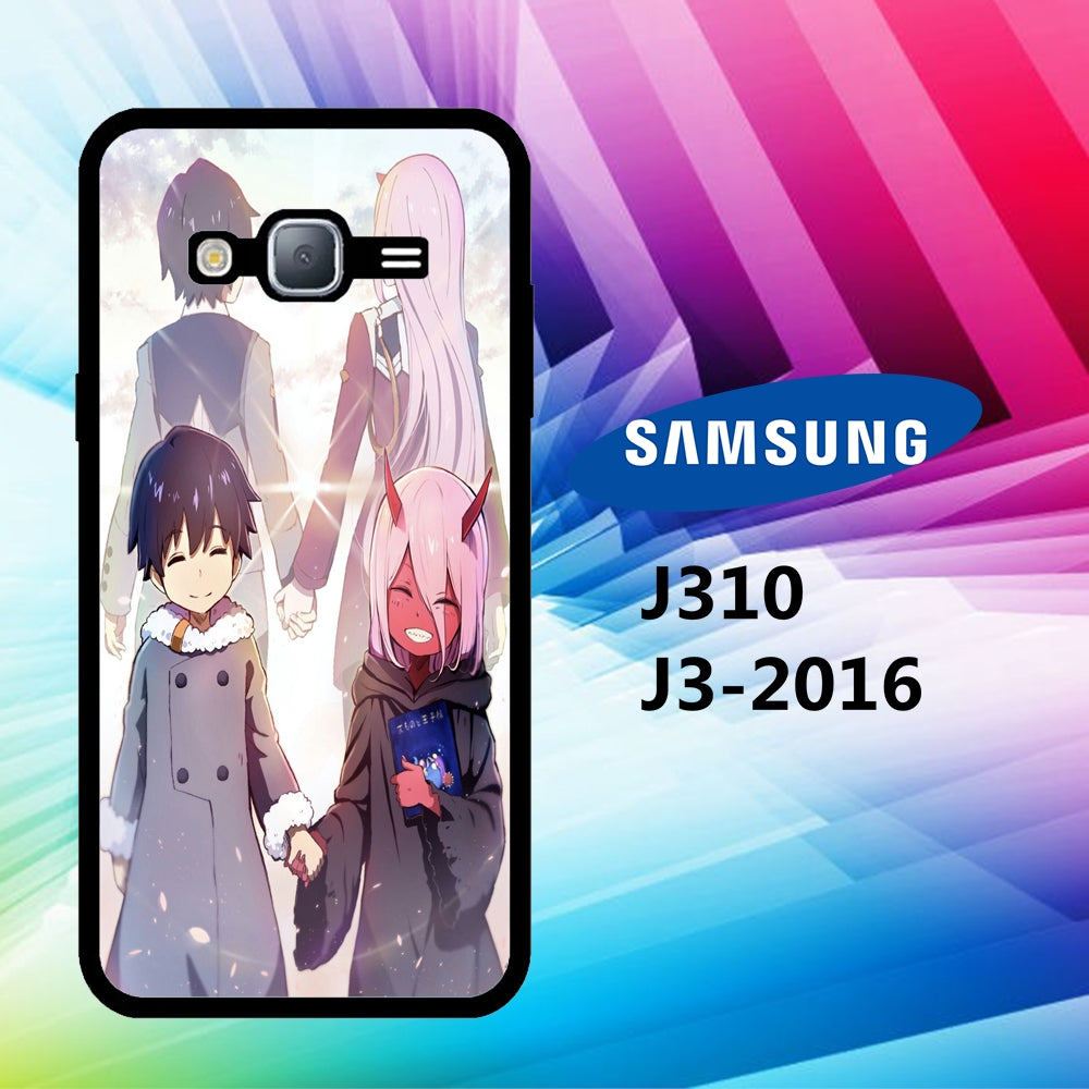 coque samsung J3 2016 J310 Zero Two Wallpaper