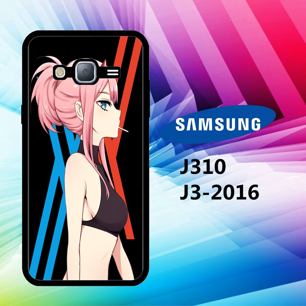 coque samsung J3 2016 J310 Zero Two Wallpaper