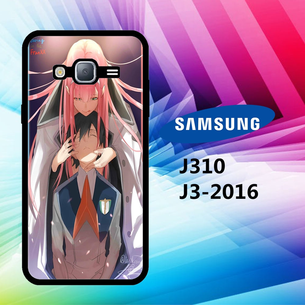 coque samsung J3 2016 J310 Zero Two Wallpaper