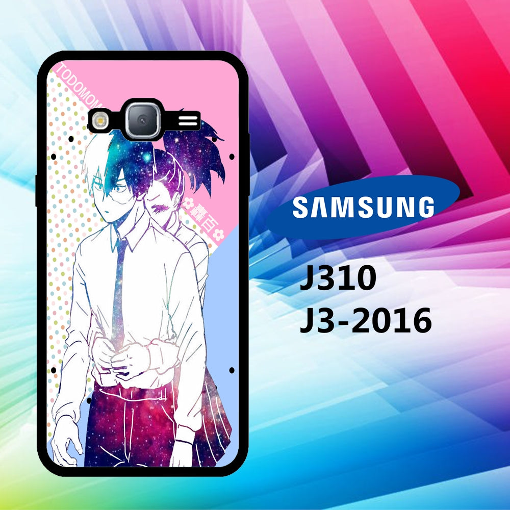 coque samsung J3 2016 J310 todoroki wallpaper