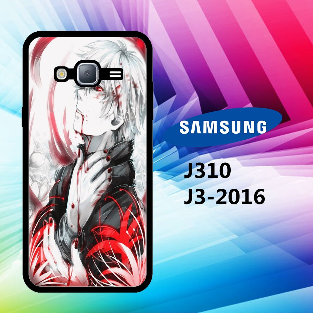 coque samsung J3 2016 J310 tokyo ghoul wallpaper