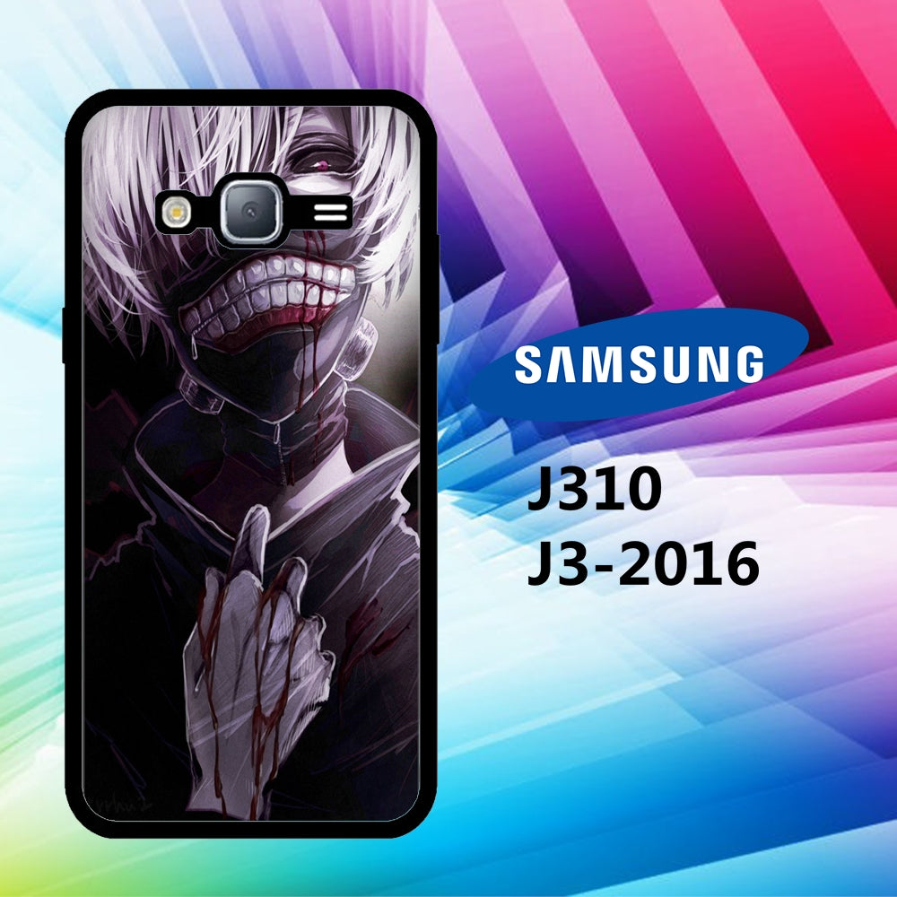 coque samsung J3 2016 J310 tokyo ghoul wallpaper