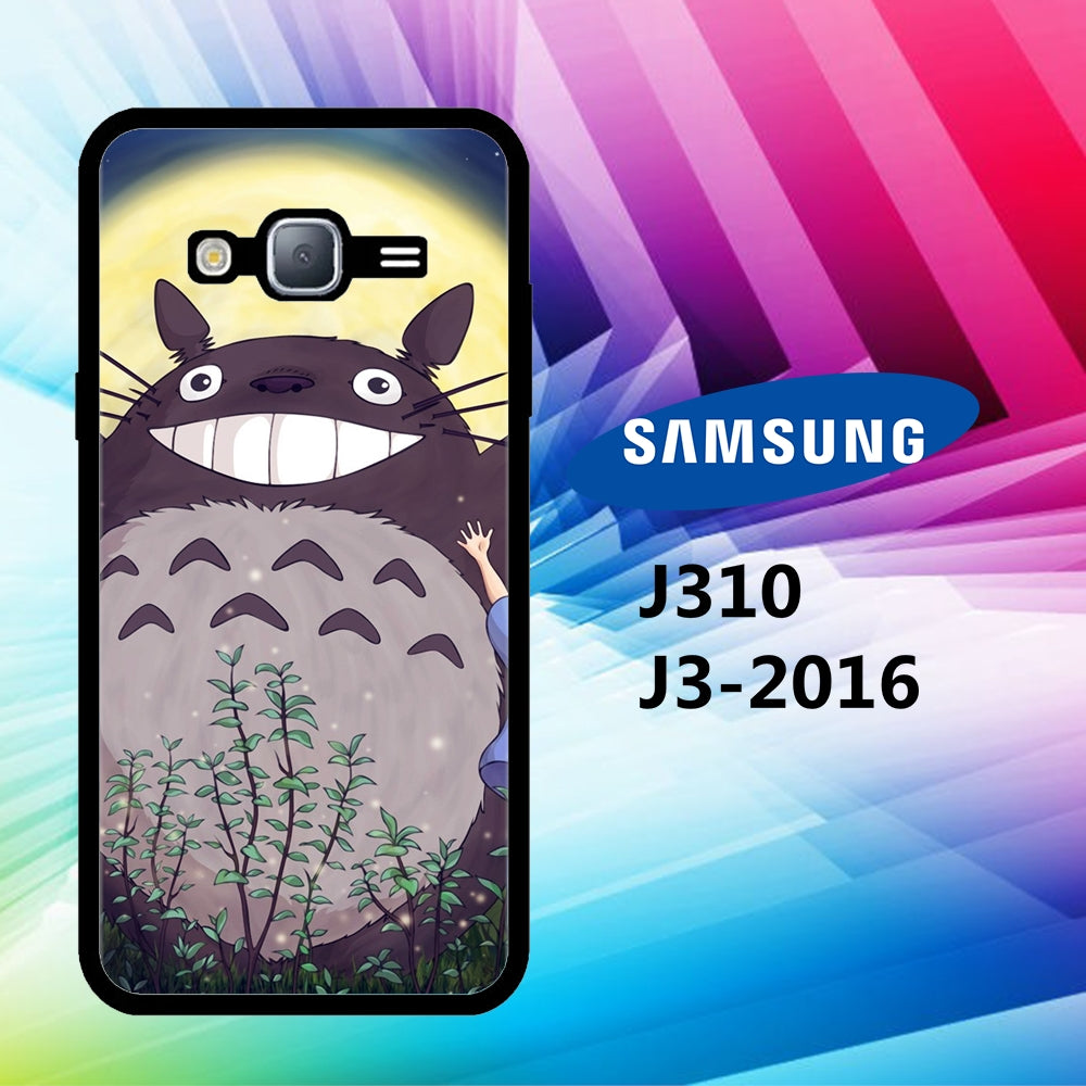 coque samsung J3 2016 J310 totoro wallpaper