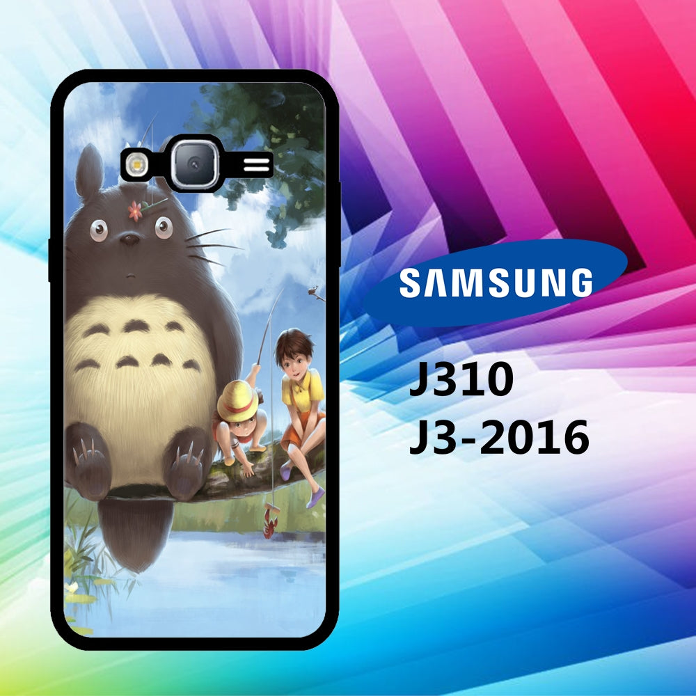 coque samsung J3 2016 J310 totoro wallpaper