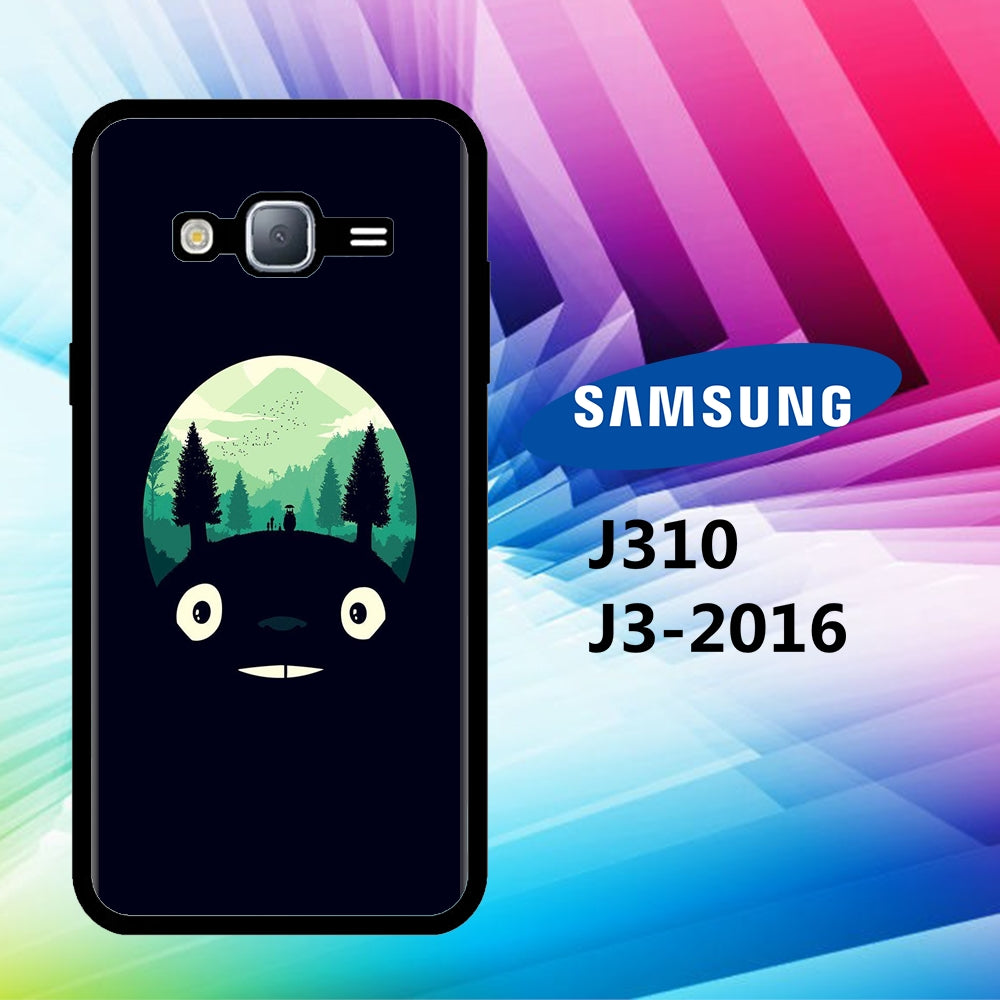 coque samsung J3 2016 J310 totoro wallpaper