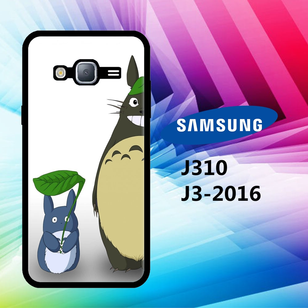 coque samsung J3 2016 J310 totoro wallpaper