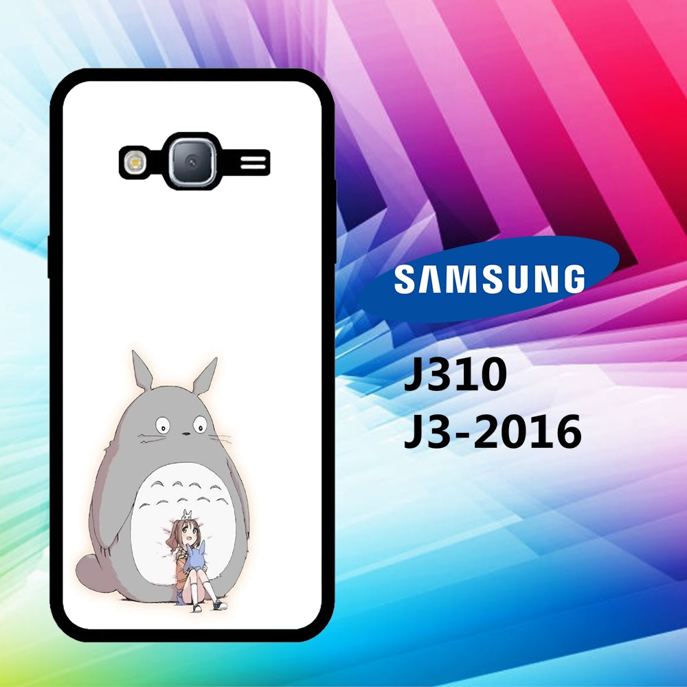 coque samsung J3 2016 J310 totoro wallpaper