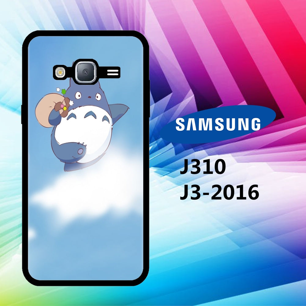 coque samsung J3 2016 J310 totoro wallpaper