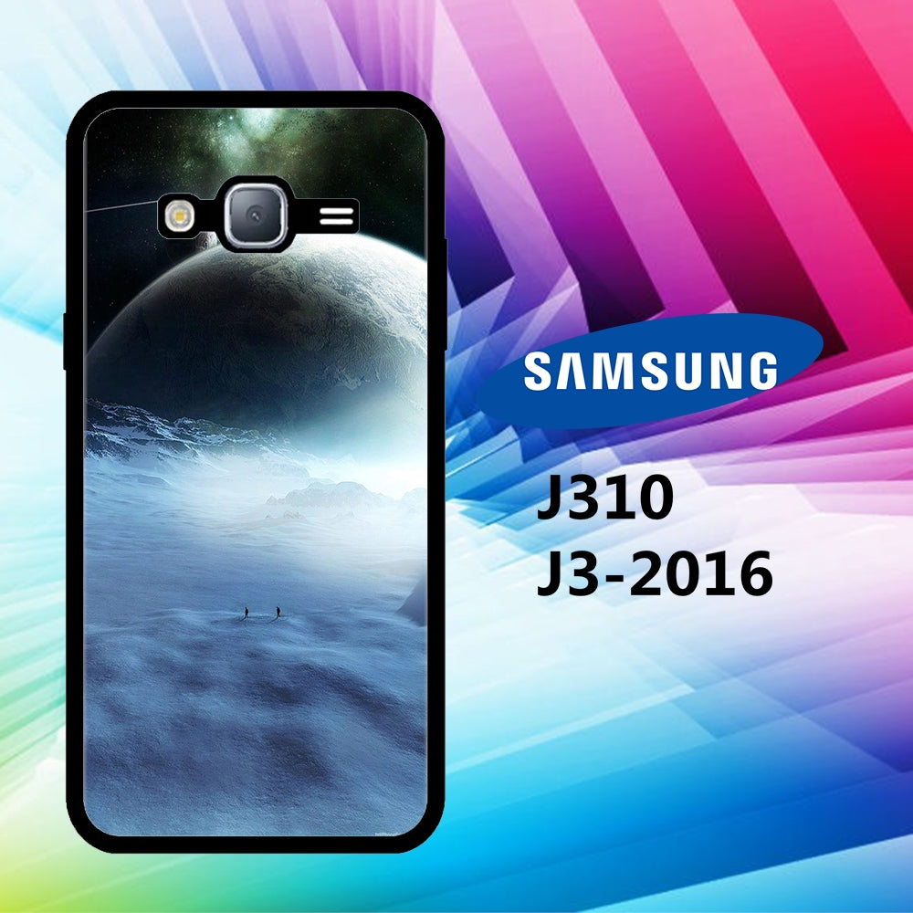 coque samsung J3 2016 J310 universe wallpaper