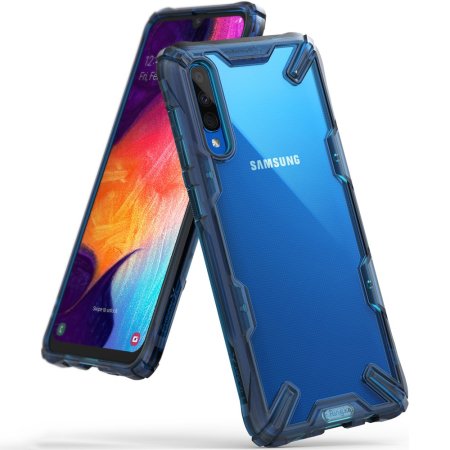 coque bleue pour samsung a50