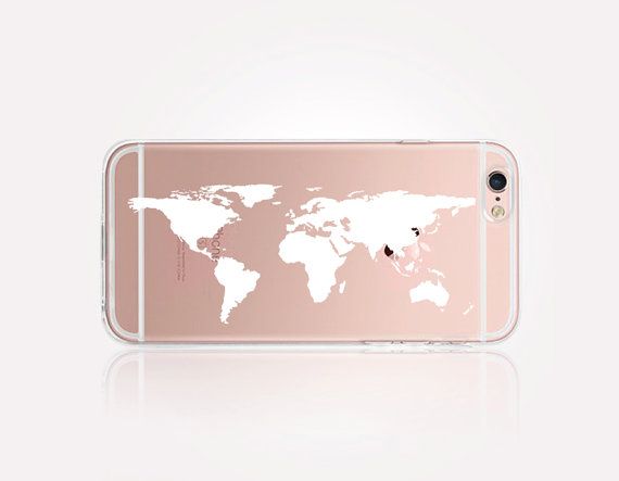 coque carte du monde iphone 6s