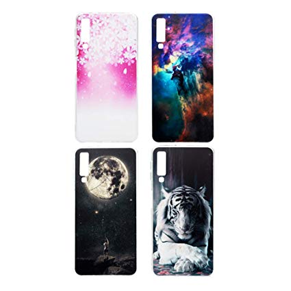 coque gel samsung galaxy a7 2018 lune