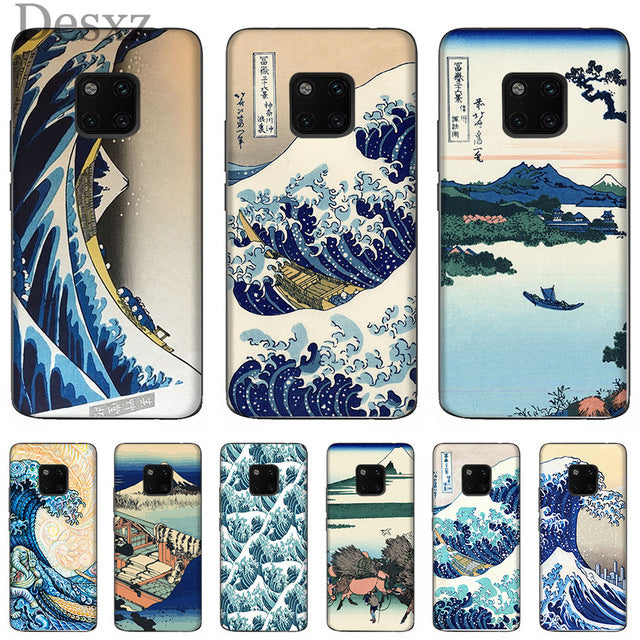 coque huawei mate 20 lite kanagawa