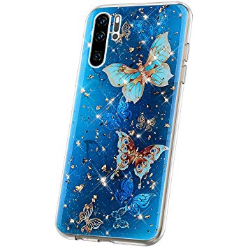 coque huawei p30 pro silicone paillette