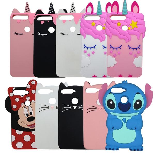 coque huawei y6 2018 silicone 3d