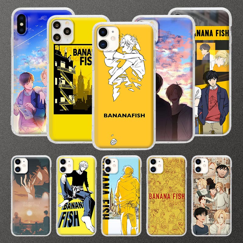 coque iphone 12 banana fish