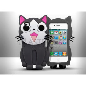 Coque Iphone 5 Silicone Chat Artcorekirbies Fr