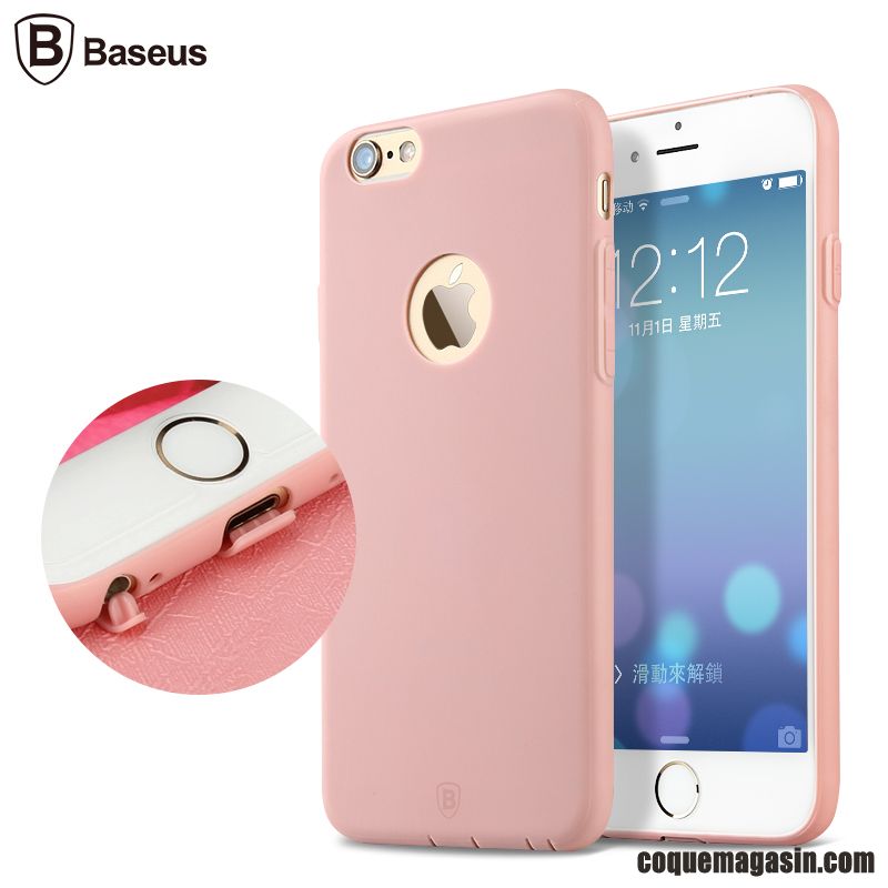 Coque iphone 6 silicone rose
