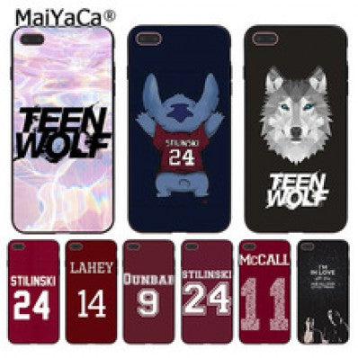 coque iphone 11 silicone teen wolf