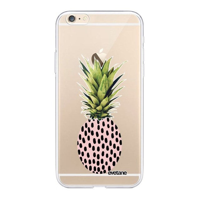 coque iphone 6 transparente ananas