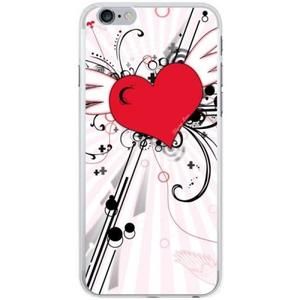 coque iphone 7 coeur rouge