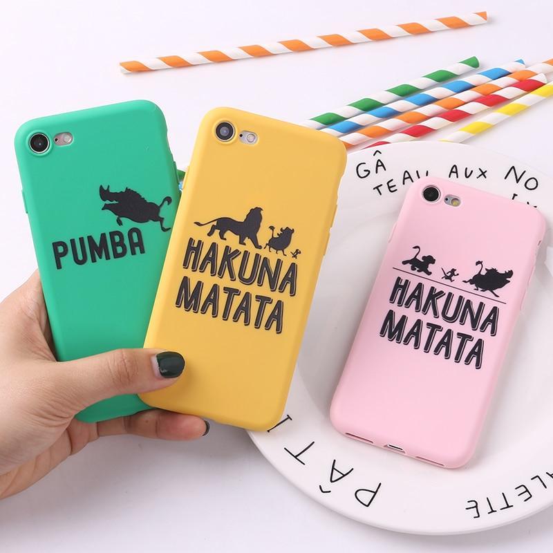 coque iphone 7 hakuna matata