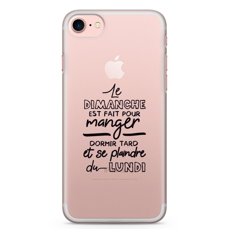 coque iphone 7 manger