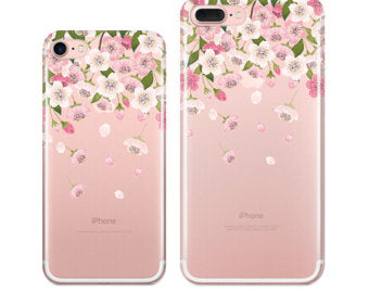 coque iphone 7 plus fleuri
