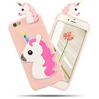 coque iphone 7 plus silicone licorne