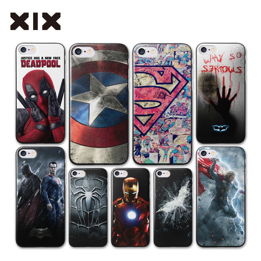 coque iphone 7 plus super heros