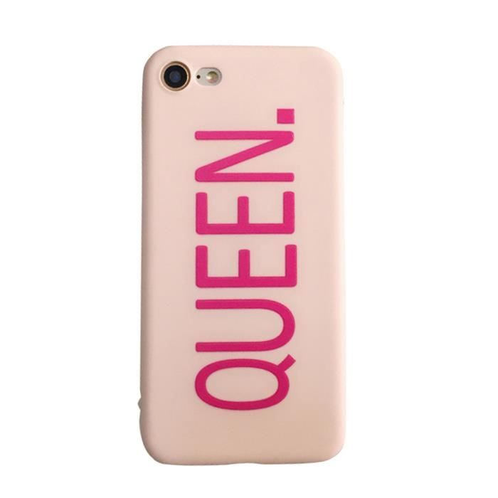 coque iphone 7 queen rose