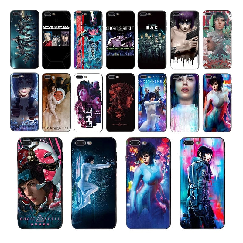coque iphone 8 ghost in the shell 2017
