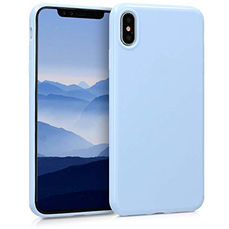 coque iphone xs blue clair