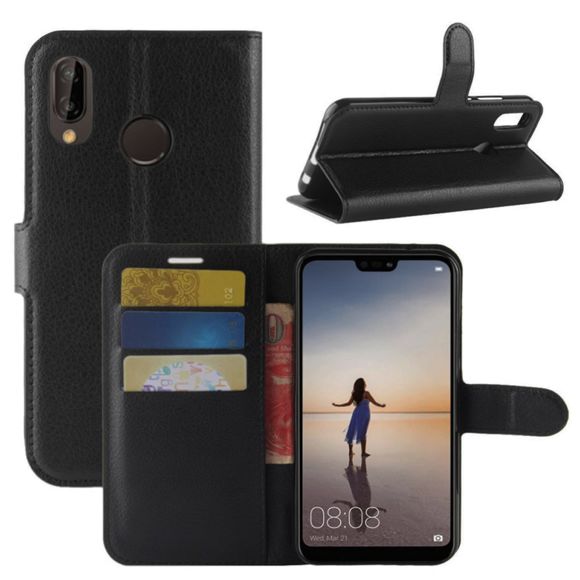 coque portefeuille huawei p20 lite