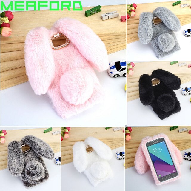 coque samsung a10 lapin doux