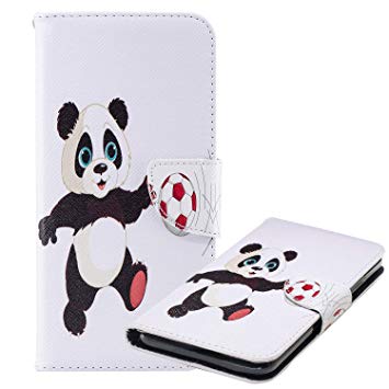 coque samsung a50 portefeuille panda