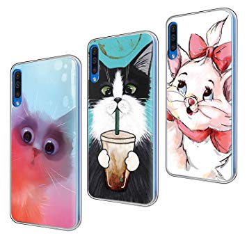 coque samsung a50 silicone transparente avec dessin