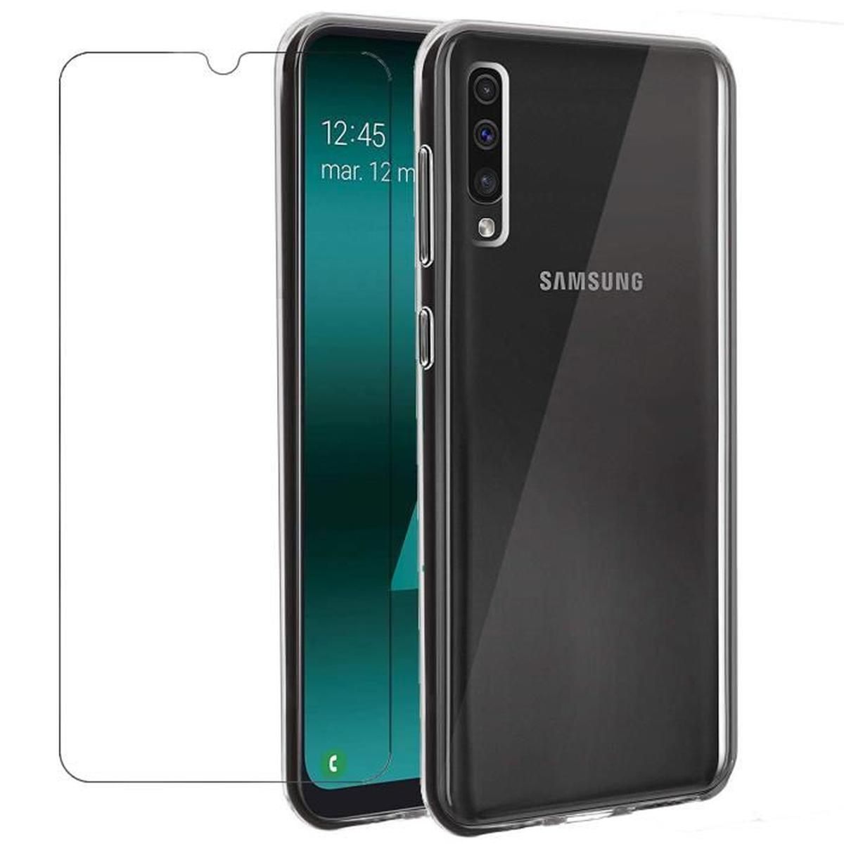 coque samsung a50 transparente avec dessin