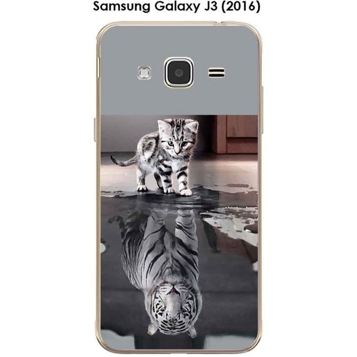 coque samsung galaxy j3 2016 tigre