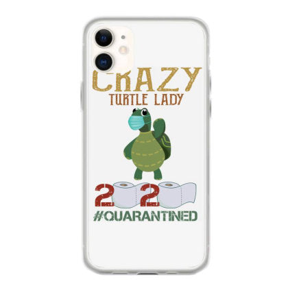 crazy turtle lady toilet paper 2020 quarantined retro vintage coque iphone 11