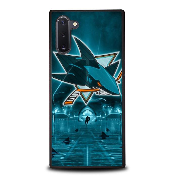 coque custodia cover fundas hoesjes j3 J5 J6 s20 s10 s9 s8 s7 s6 s5 plus edge B33985 San Jose Shark FJ1017 Samsung Galaxy Note 10 Case