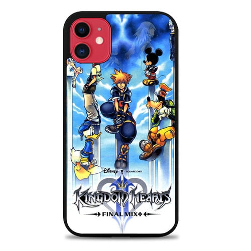 Coque iphone 5 6 7 8 plus x xs xr 11 pro max Kingdom Hearts 1 Final Mix Wallpaper X0629