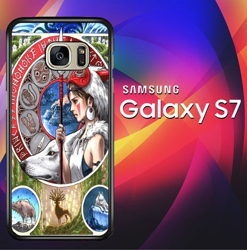 Princess Mononoke Nouveau X4772 coque Samsung Galaxy S7