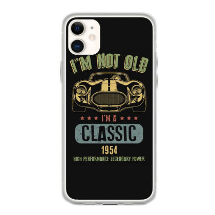 im not old im a classic born 1954 t shirt coque iphone 11