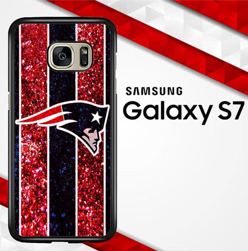 New England Patriots NFL logo L1323 coque Samsung Galaxy S7
