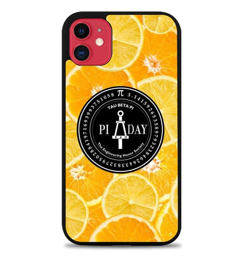 Coque iphone 5 6 7 8 plus x xs xr 11 pro max poster pi day W5418