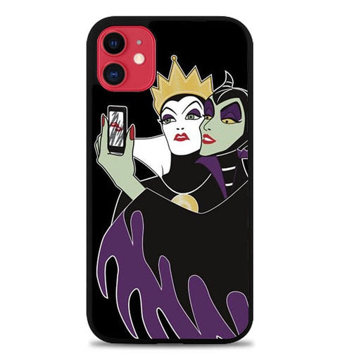 Coque iphone 5 6 7 8 plus x xs xr 11 pro max maleficent W8999