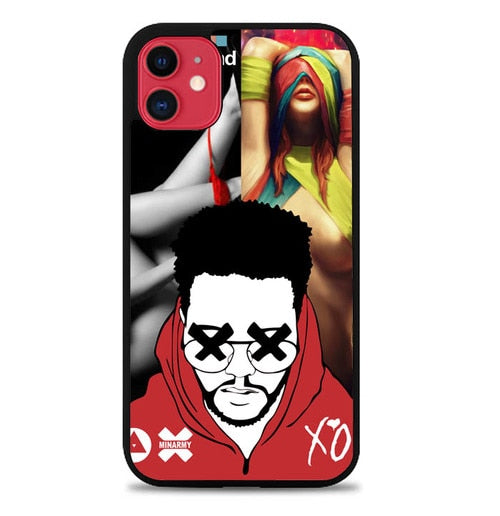 Coque iphone 5 6 7 8 plus x xs xr 11 pro max the weeknd Y2279