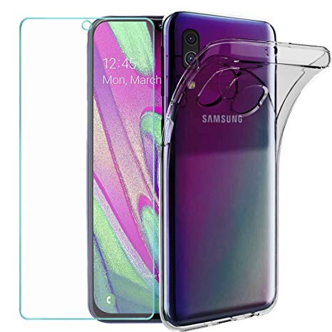 samsung a40 coque antichoc +verre trempe